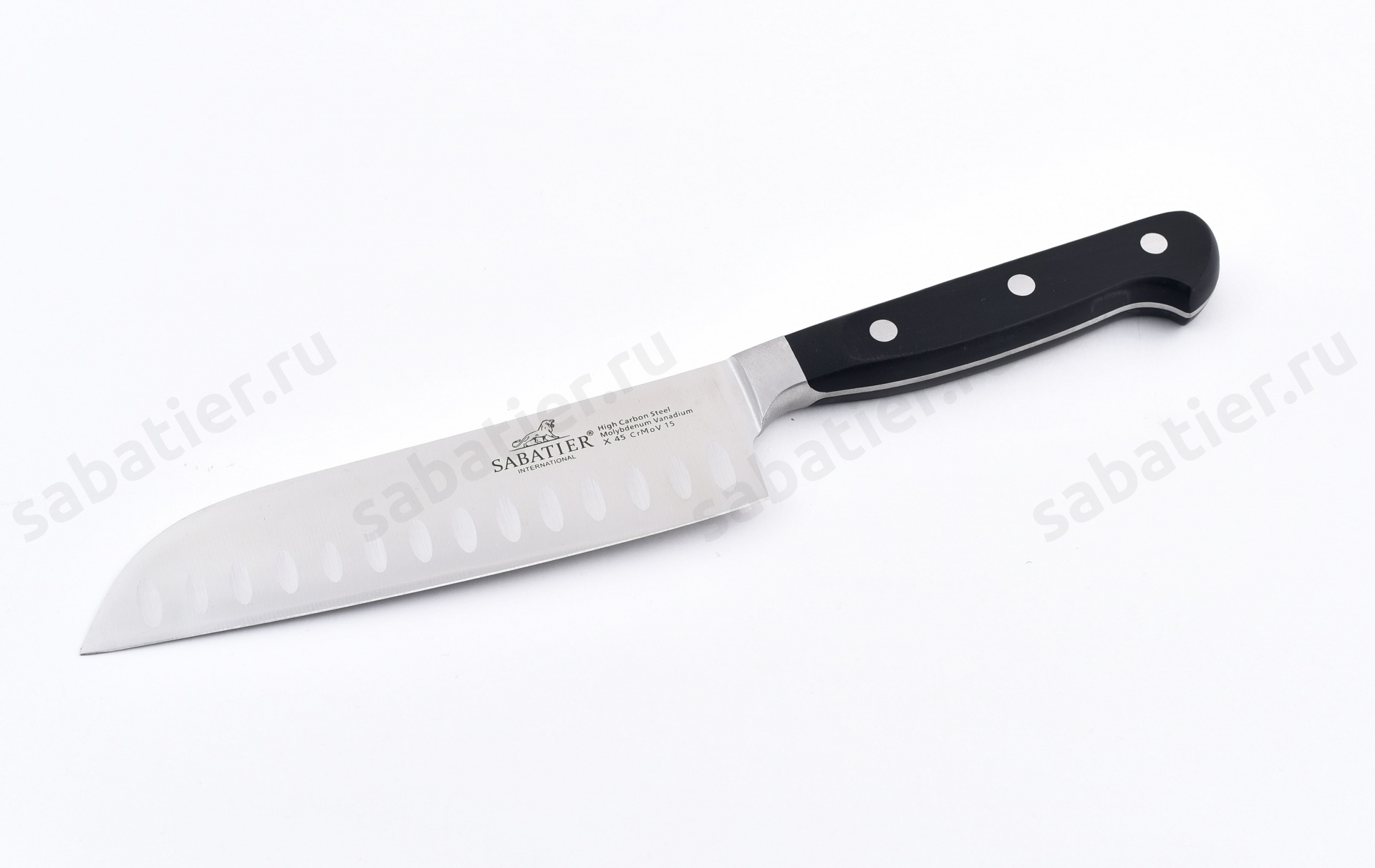Нож Santoku Pluton 18 см
