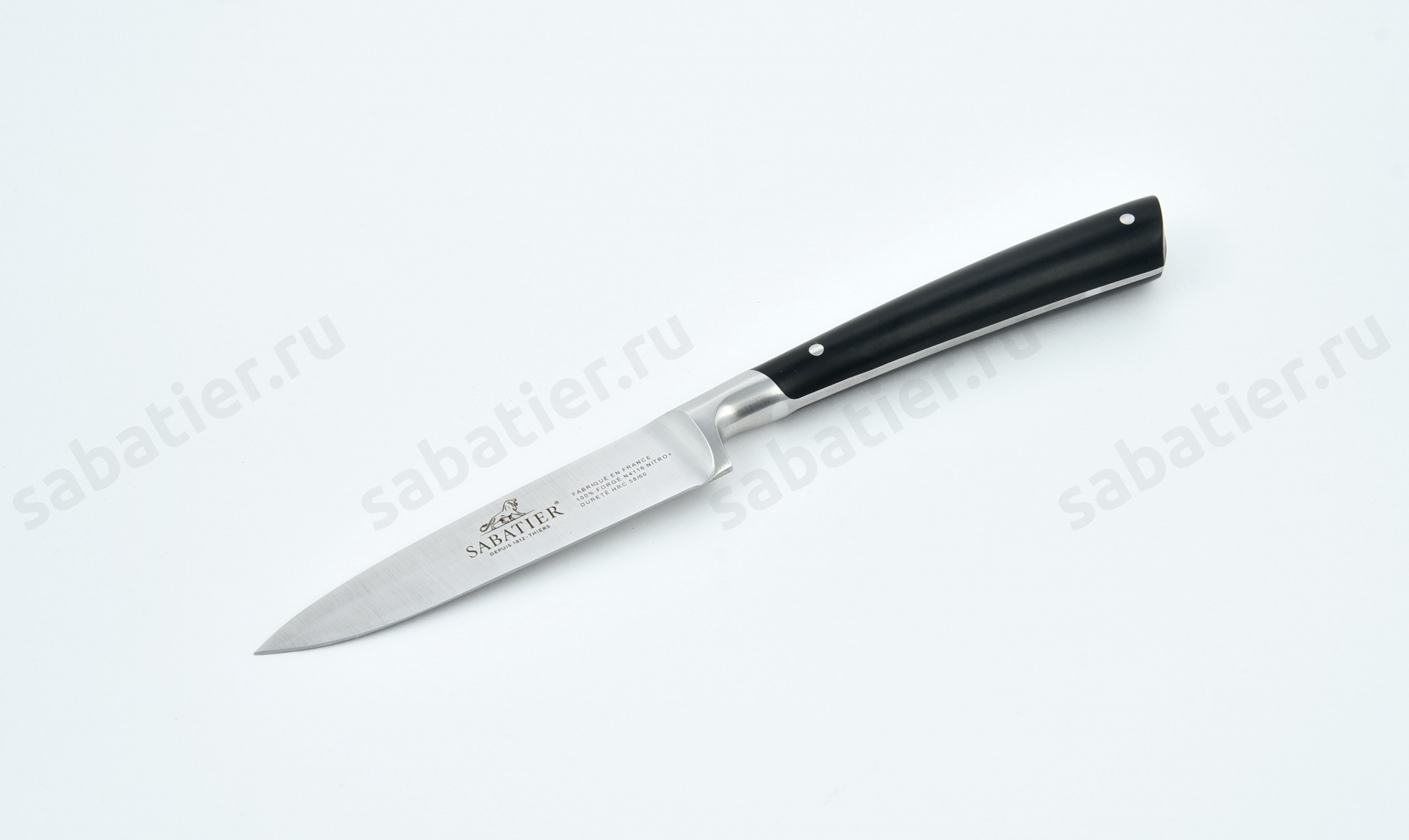 Нож для чистки Edonist 10 см черная ручка